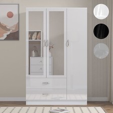 High Gloss Wooden 3 Door