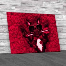 Adorable French Bulldog In Bed