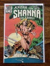 Kazar The Savage 22. F/VF.  1983. Spider-Man Appearance. Marvel Comics