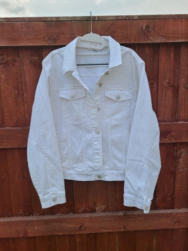 White denim jacket - denim,