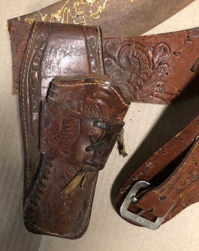 Antique western cowboy - western,