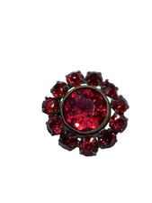 Vintage Petite Ruby Red Glass