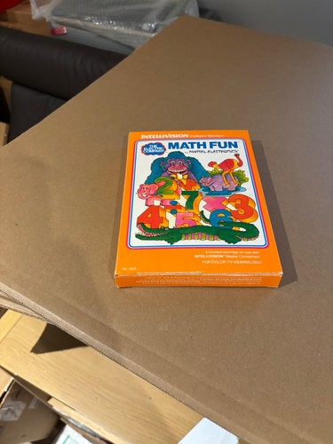 Intellivision math fun - math,