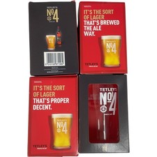 Set of 4  Beer Glasses