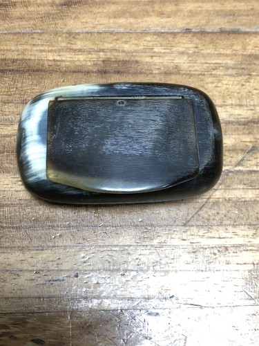 Antique horn snuff box - antique, box,