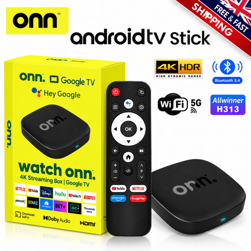 Onn android smart tv - 4k,