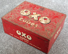 Vintage Oxo Cubes Tin Large 24