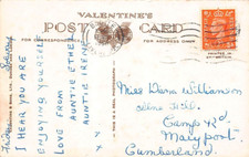 FAMILY HISTORY - POSTCARD -