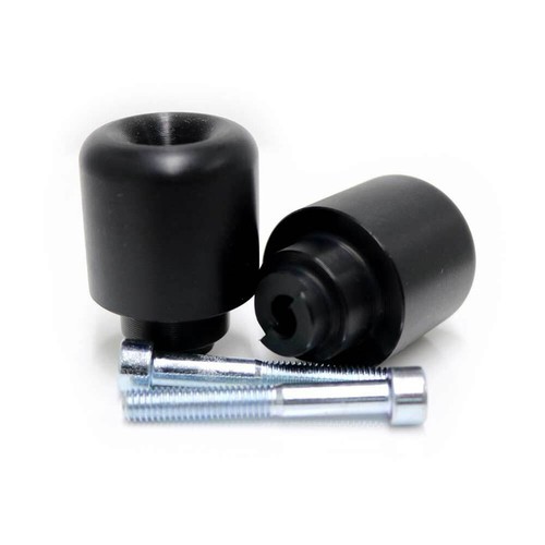 Shogun bar end sliders black - end,