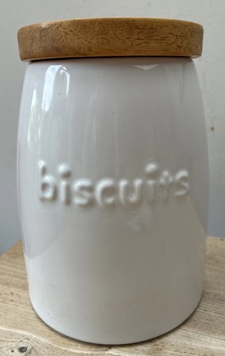 Ceramic biscuits jar with - ceramic,