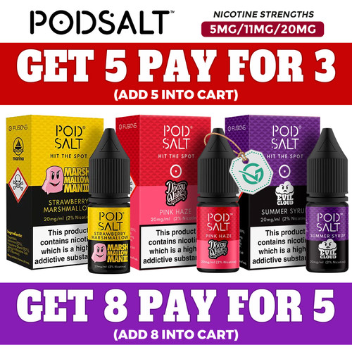 Pod salt liquid - pod, nic