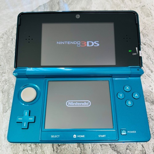 Nintendo 3ds aqua blue console - aqua,