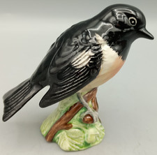 Beswick Stonechat bird figurine VGC Height 8cm