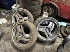 Hirsch Saab 9-3 9-5 900 19’ Alloy Wheels With Tyres 1994-2012 93 95 Aero