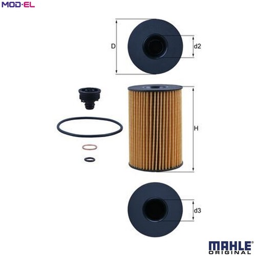 Oil filter 353 - ox, 353/7d