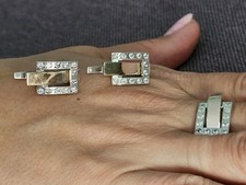 Vintage USSR Silver 875 & Gold