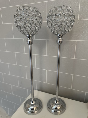 Pair silver clear polished - silver/clear,