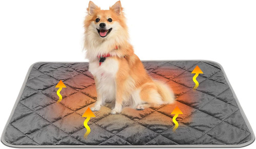 Self heating dog bed - self,
