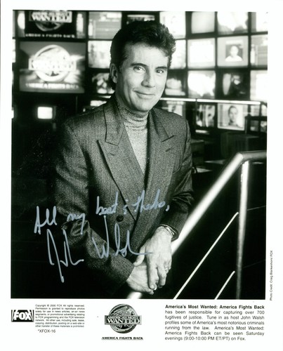 John walsh autograph - john,