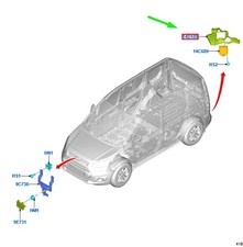  FORD TRANSIT CONNECT MK2 REAR