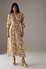 Warehouse Floral Dress Womens