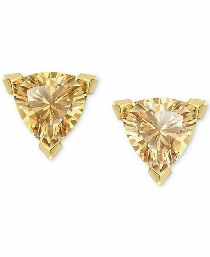 Swarovski gold plated triangle - swarovski,