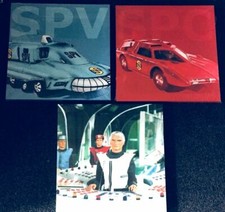 CAPTAIN SCARLET WHITE BLUE SPC CAR SPV TV CANVAS CANVASES PICTURE PRINT