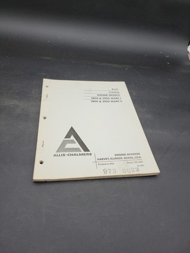 Allis chalmers 2800 2900 mark - allis,