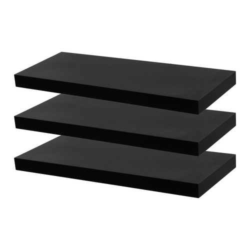 Floating wall shelves - 3x,