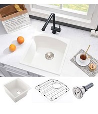 Quartz Bar Sink Drop in 18x18