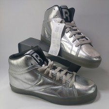 Silver Reebok Classics T Raww