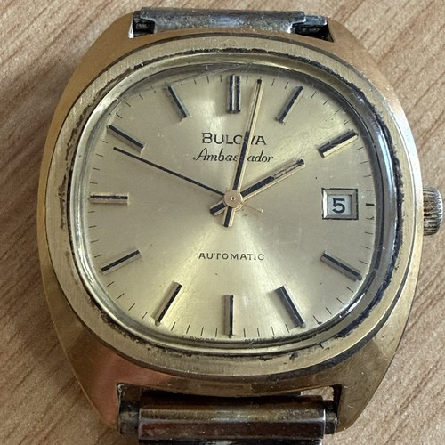 Bulova ambassador gold - bulova, tone