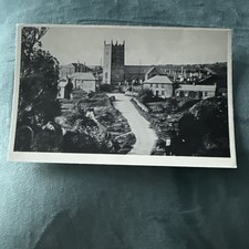 Vintage Postcard Zennor Church Al