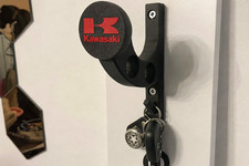 Motorcycle Helmet Holder With