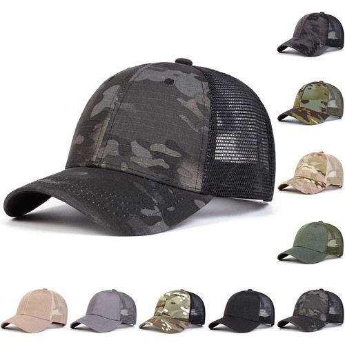 Camouflage trucker mesh - camouflage,