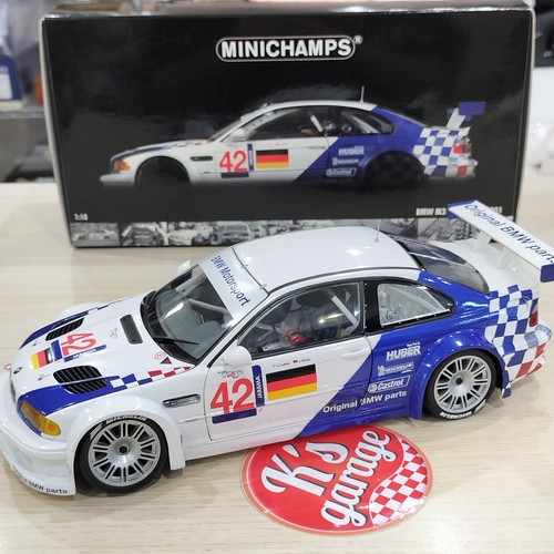 Minichamps bmw m3 gtr - 1/18,