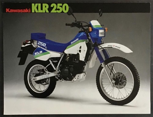 Kawasaki klr 250 motorcycle - kawasaki,