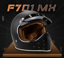MX Helmet Full Face Retro