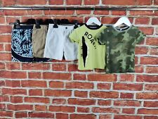 BABY BOYS BUNDLE AGE 12-18 MONTHS CALVIN KLEIN NEXT M&S SHORTS T-SHIRTS SET 86CM