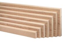 Skirting Board Bullnose/Pencil Round Solid Oak - Choice of 4", 5", 6", 7" or 8"