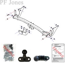 Tow-Trust Towbar for Peugeot 3008 Crossover 2017-2024 - Flange Tow Bar