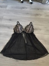 BNWT Ann Summers Black & Nude