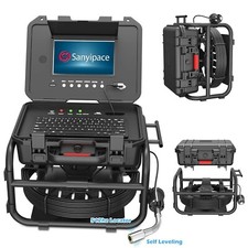 ‎Sanyipace HD Sewer Camera 70M with 512hz Transmitter Drain Pipe Inspection
