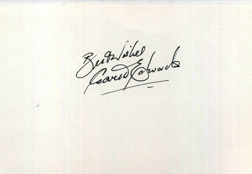 Gareth edwards signed postcard - gareth,