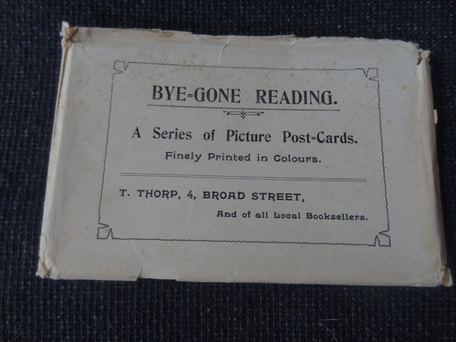 Bygone reading postcard - bygone,