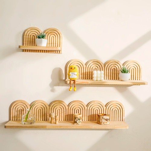 Boho wooden arched wall - boho,