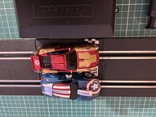 Carrera Marvel Captain America Iron Man Track Slot Car