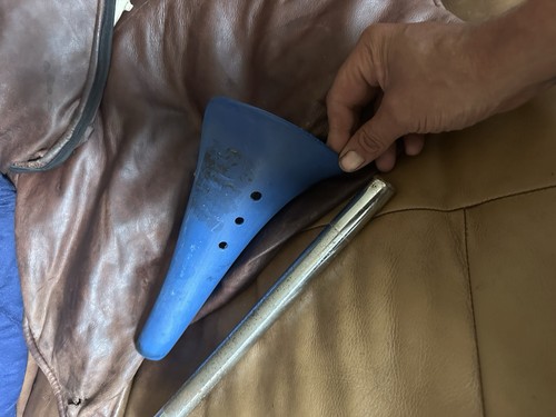 Old school blue - bmx, seat