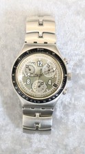 Swatch IRONY Chronograph Stainless Steel Watch