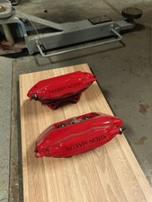 Brembo 4 pot calipers. Aston Martin, retrofit, big brake kit,